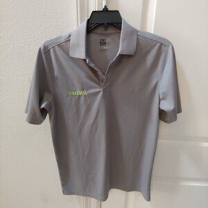7 Eleven 7-11 Employee Work Gray Uniform polo Shirt Size Small